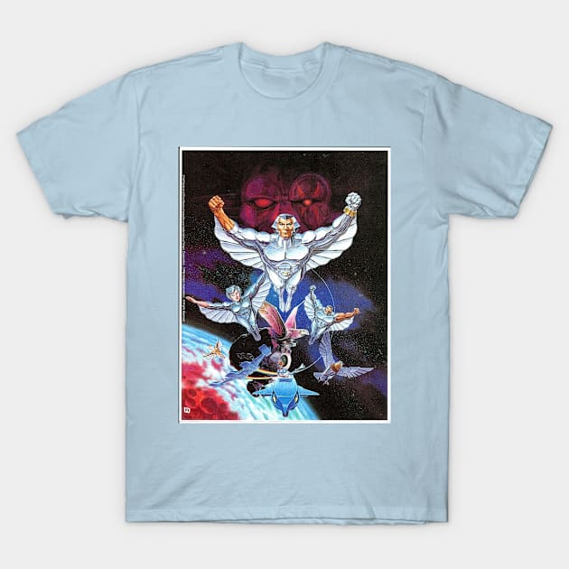 Official Rankin/Bass' Silverhawks Licensed #7 T-Shirt by Rick Goldschmidt Rankin/Bass Productions